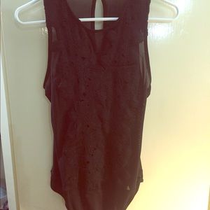 Black Mesh Bodysuit (Large)
